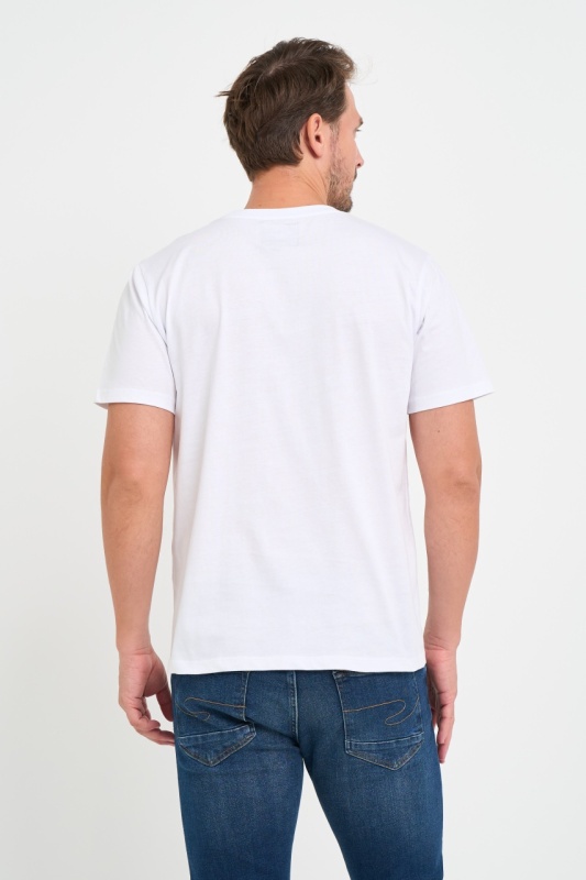 Lee Cooper - Tricou barbat maneca scurta cu detalii grafice - Img 4