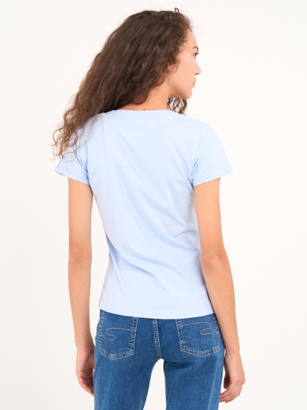 Lee Cooper - Tricou dama cu maneca scurta si detalii - Img 2
