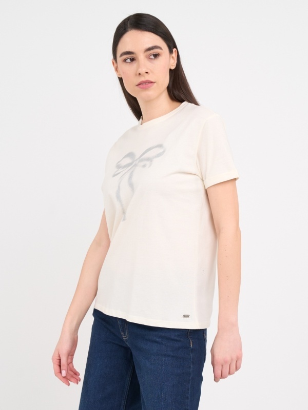 Lee Cooper - Tricou dama cu maneca scurta si detalii - Img 5