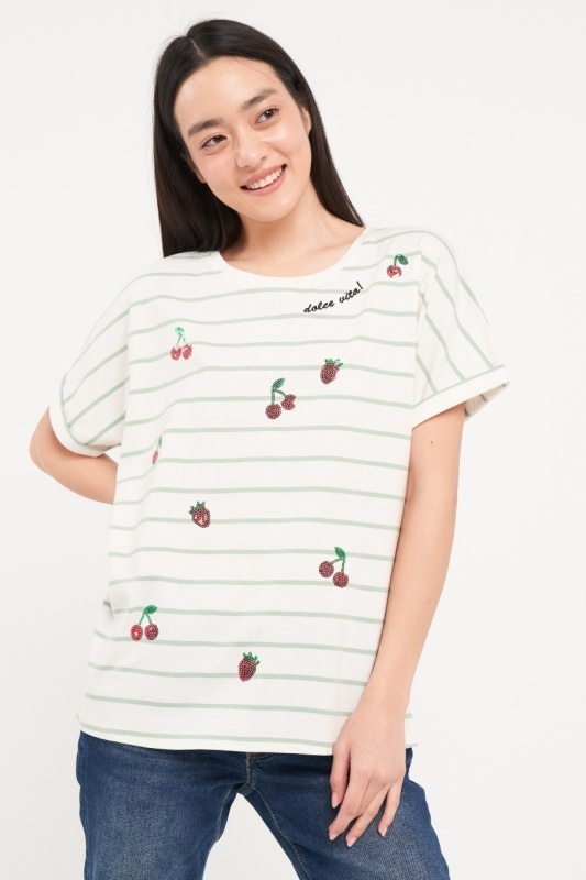 Lee Cooper - Tricou dama cu maneca scurta si detalii - Img 7