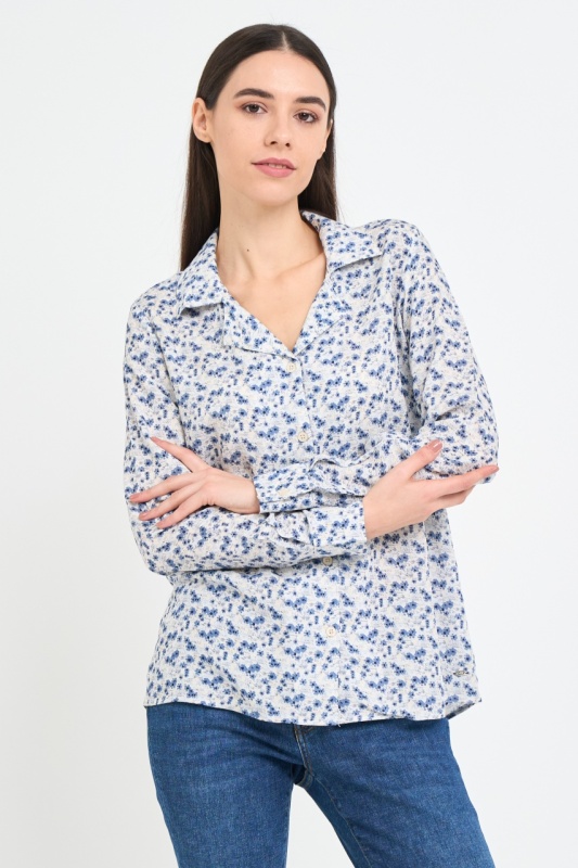 Timeout - Camasa dama cu model floral