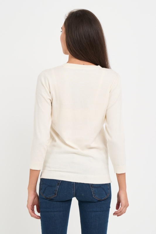 Timeout - Pulover dama de culoare uniforma - Img 5
