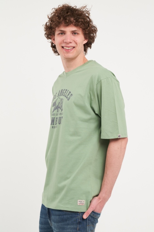 Timeout - Tricou barbat cu imprimeu logo - Img 6