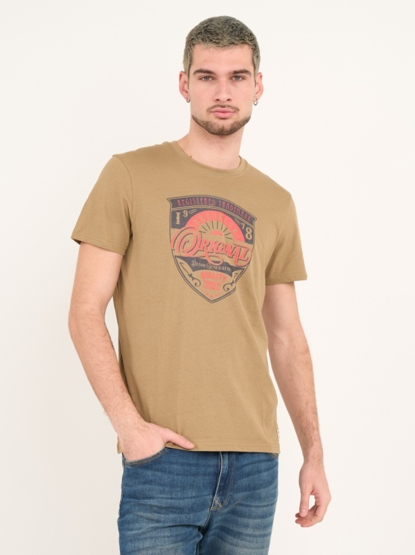 Timeout - Tricou barbat cu maneca scurta si detalii logo - Img 9