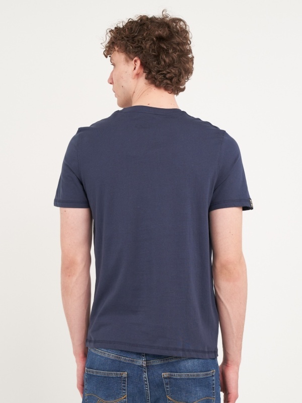 Timeout - Tricou barbat cu maneca scurta si detalii logo - Img 4