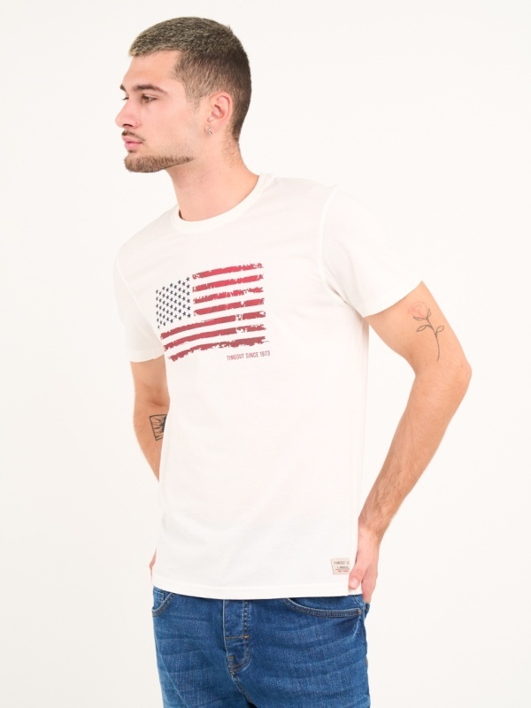 Timeout - Tricou barbat cu maneca scurta si imprimeu - Img 6
