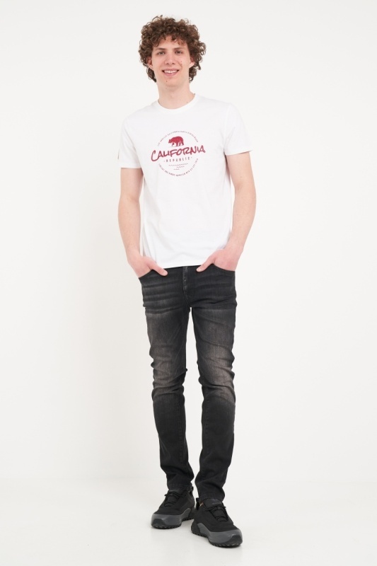 Timeout - Tricou barbat cu maneca scurta si imprimeu - Img 8