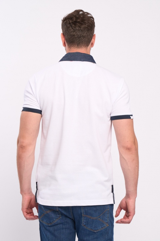 Timeout - Tricou barbat polo cu imprimeu logo - Img 6