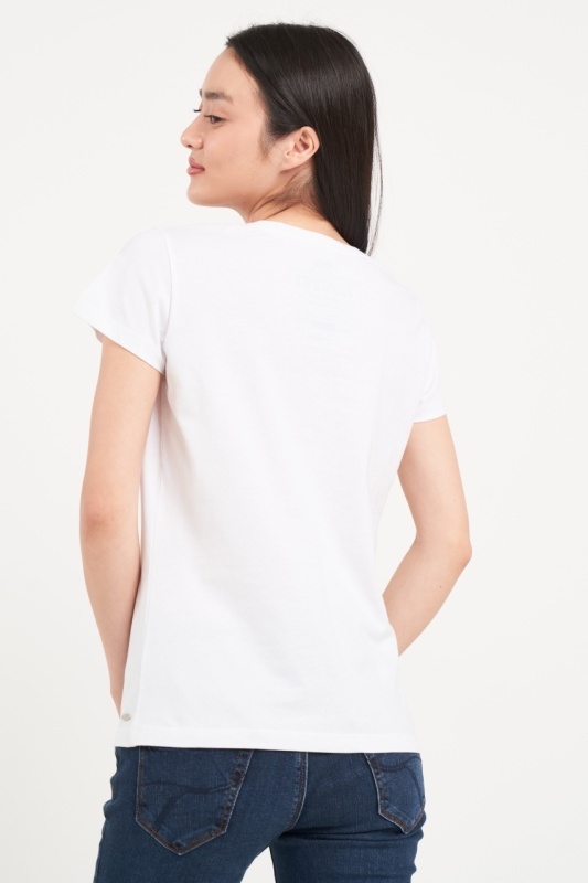 Timeout - Tricou dama cu maneca scurta si imprimeu grafic - Img 2