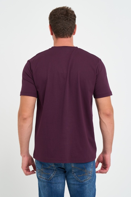 Kenvelo - Tricou barbat cu imprimeu si logo atasat - Img 2