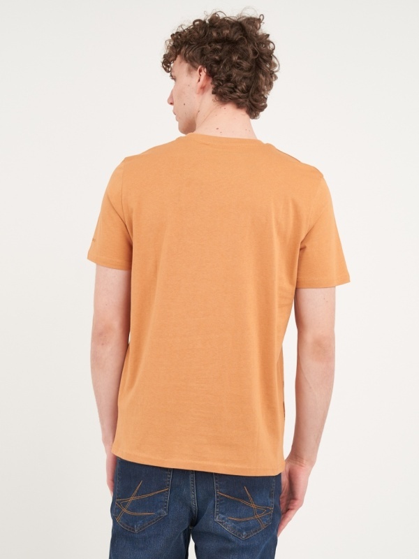 Kenvelo - Tricou barbat cu maneca scurta si imprimeu grafic - Img 4