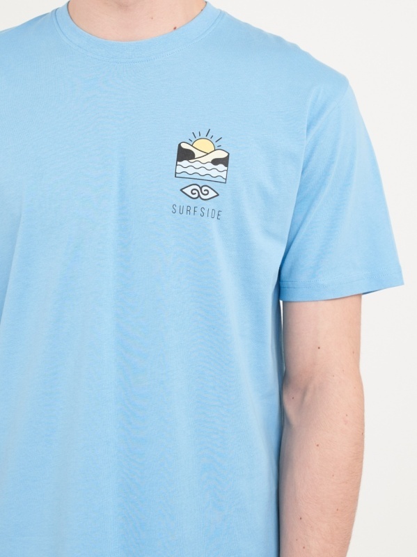 Kenvelo - Tricou barbat cu maneca scurta si imprimeu - Img 2