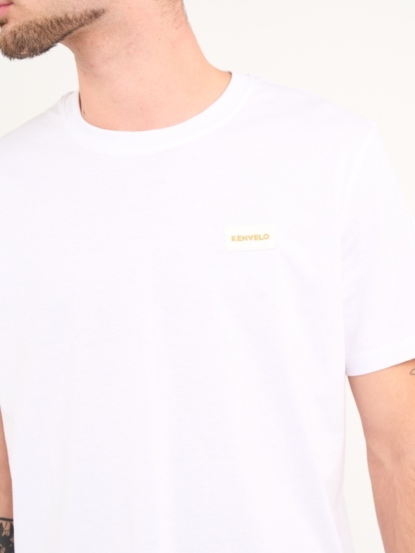 Kenvelo - Tricou barbat cu maneca scurta si logo - Img 2