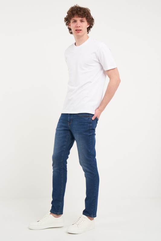 Kenvelo - Tricou barbat de culoare uniforma - Img 2