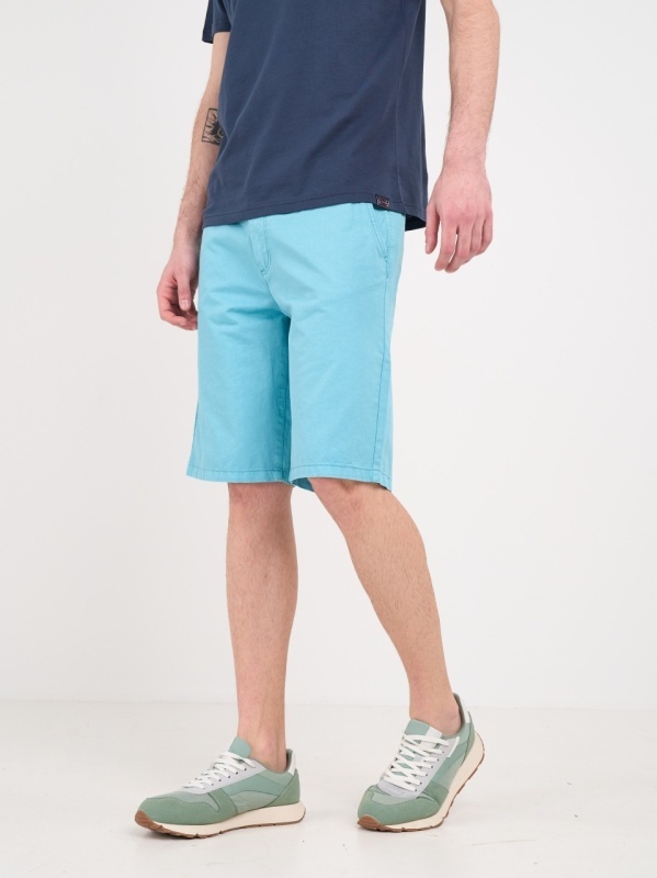 Lee Cooper - Bermude barbat de culoare uniforma - Img 8