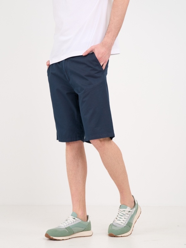 Lee Cooper - Bermude barbat de culoare uniforma - Img 6