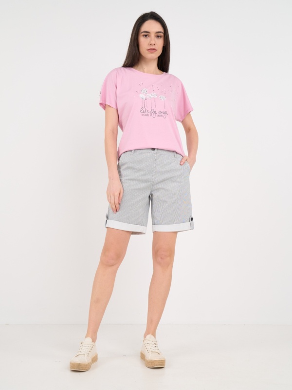 Lee Cooper - Bermude dama cu buzunare si detalii - Img 10