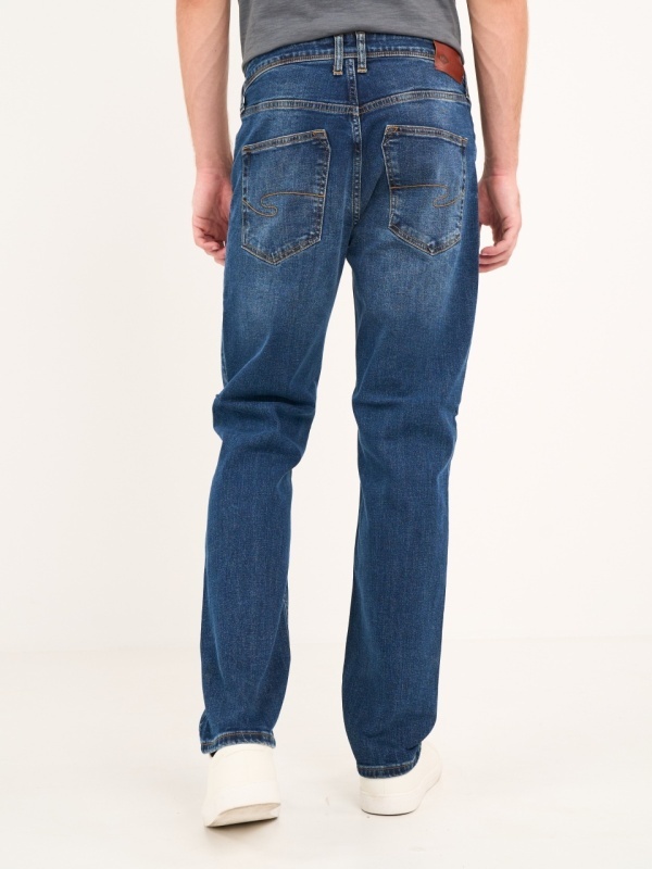 Lee Cooper - Blugi barbat regular cu aspect decolorat - Img 2