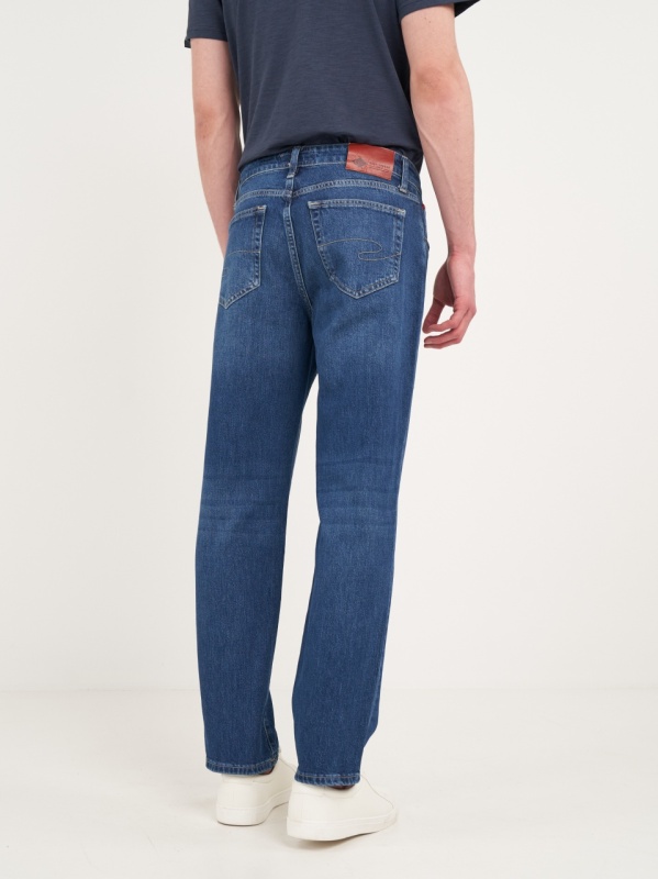 Lee Cooper - Blugi barbat regular cu aspect usor decolorat - Img 5