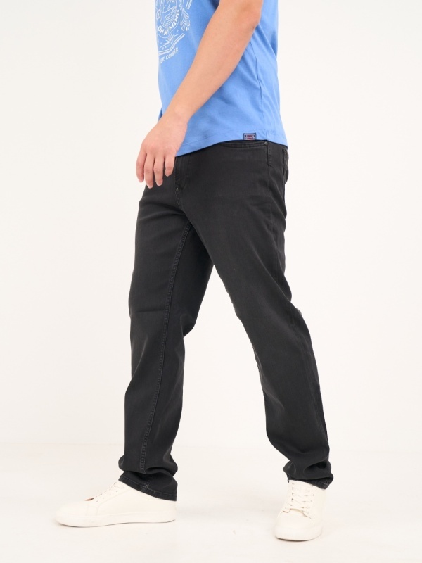 Lee Cooper - Blugi barbat regular de culoare uniforma - Img 5