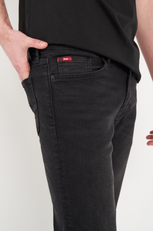 Lee Cooper - Blugi barbat skinny de culoare inchisa - Img 8