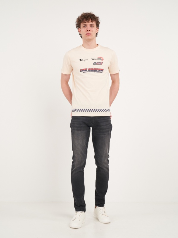 Lee Cooper - Blugi barbat slim cu aspect decolorat - Img 10