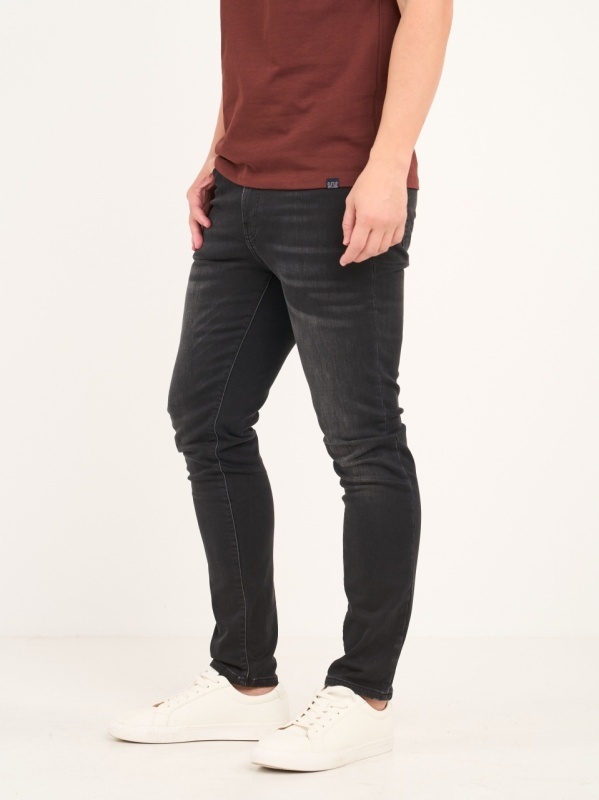 Lee Cooper - Blugi barbat slim de culoare inchisa - Img 6