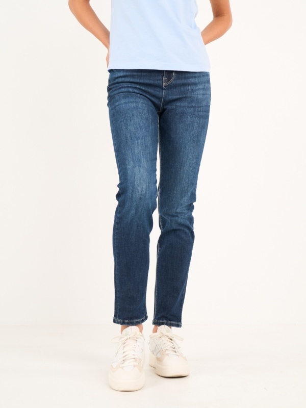 Lee Cooper - Blugi dama girlfriend cu aspect decolorat - Img 7
