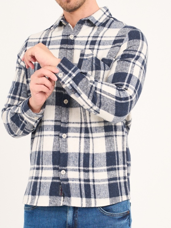 Lee Cooper - Camasa barbat cu maneca lunga si carouri - Img 3