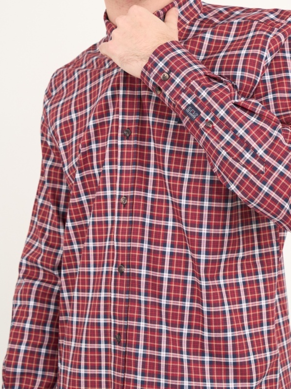 Lee Cooper - Camasa barbat cu maneca lunga si carouri - Img 2
