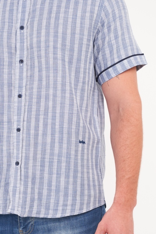 Lee Cooper - Camasa barbat maneca scurta cu model in dungi - Img 4