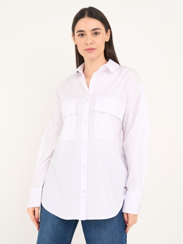 Lee Cooper - Camasa dama cu maneca lunga si buzunare - Img 4