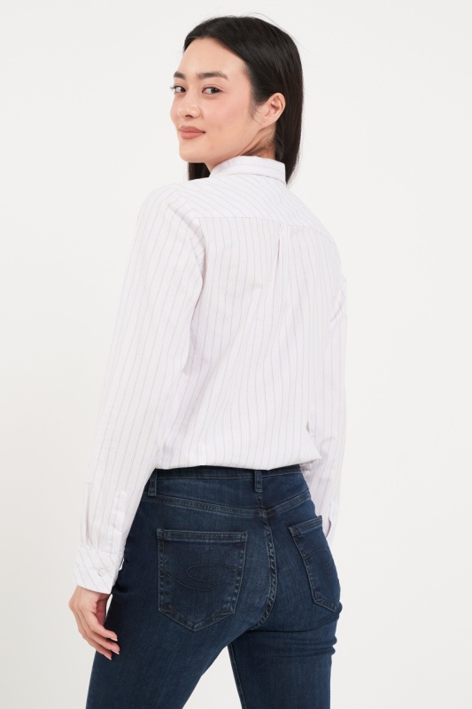 Lee Cooper - Camasa dama cu model in dungi - Img 2