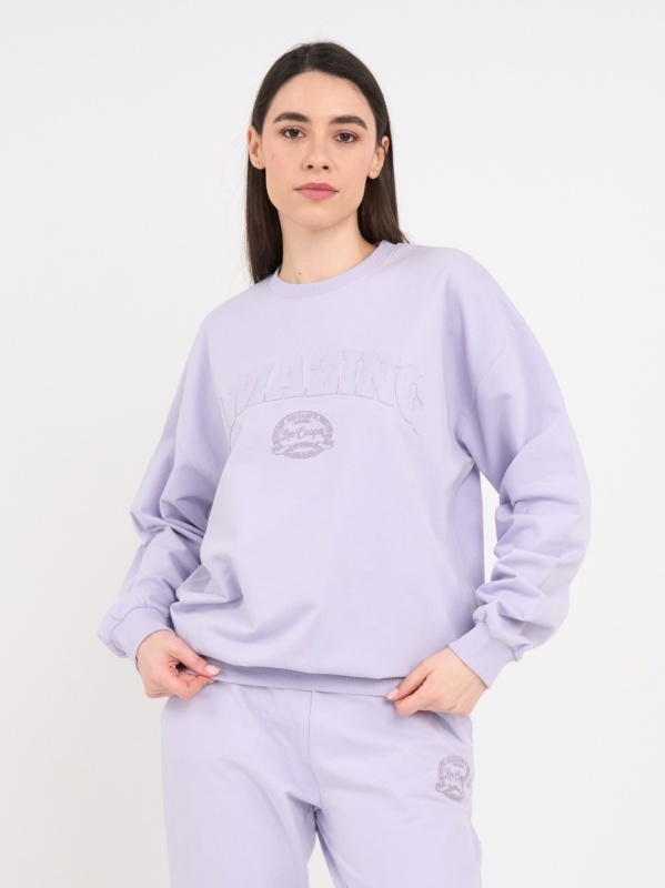 Lee Cooper - Hanorac dama cu maneca lunga si logo - Img 8