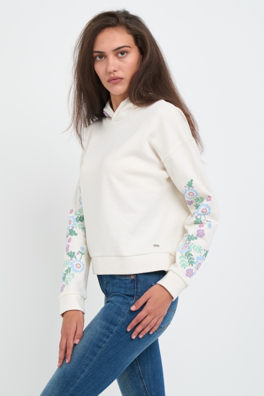 Lee Cooper - Hanorac dama cu model floral - Img 5