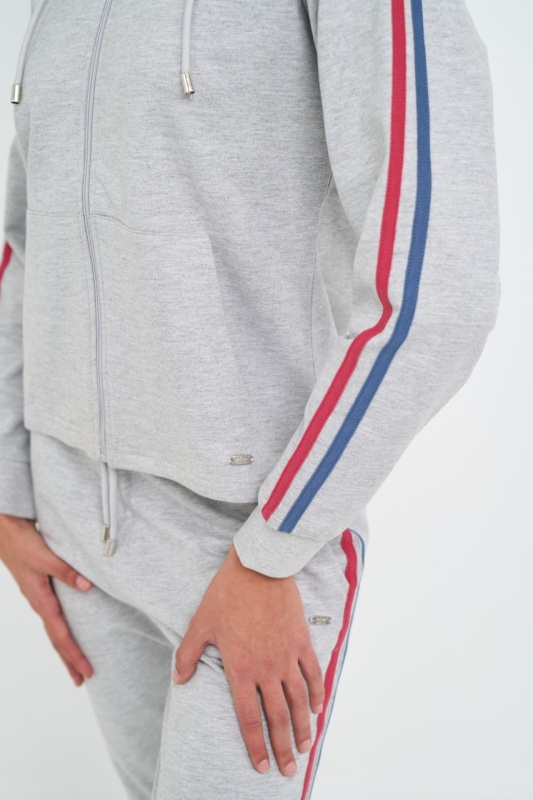 Lee Cooper - Hanorac dama cu model in dungi - Img 5