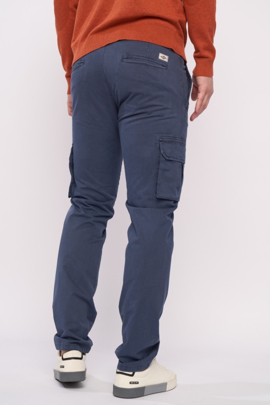 Lee Cooper - Pantaloni barbat cargo de culoare uniforma - Img 4