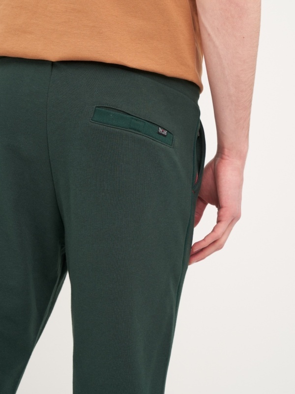 Lee Cooper - Pantaloni sport barbat cu buzunare si detalii logo - Img 4