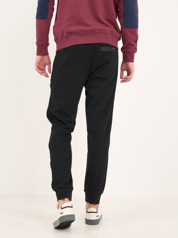 Lee Cooper - Pantaloni sport barbat cu logo si buzunare - Img 5