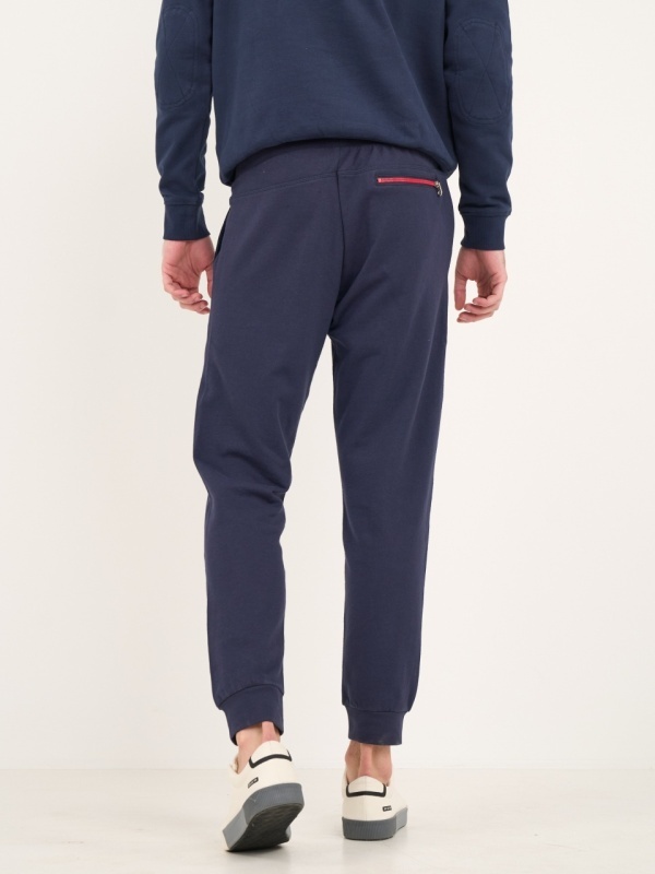 Lee Cooper - Pantaloni sport barbat cu logo si buzunare - Img 4