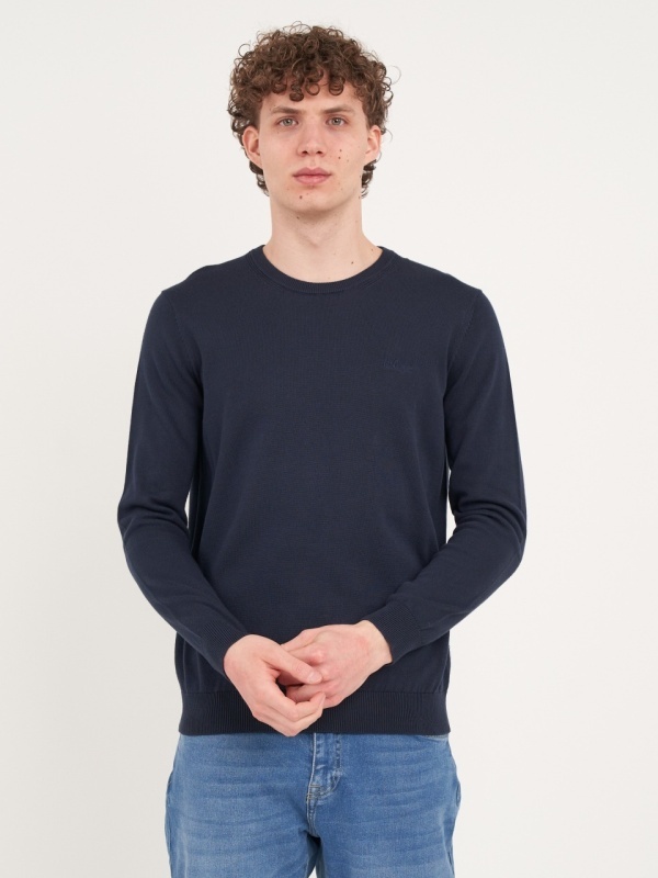 Lee Cooper - Pulover barbat cu maneca lunga de culoare uniforma - Img 6