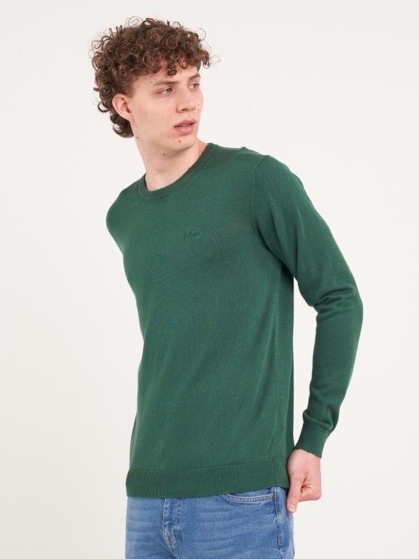 Lee Cooper - Pulover barbat cu maneca lunga de culoare uniforma - Img 5