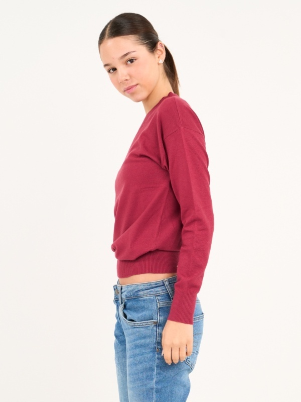 Lee Cooper - Pulover dama cu maneca lunga si detalii logo - Img 5