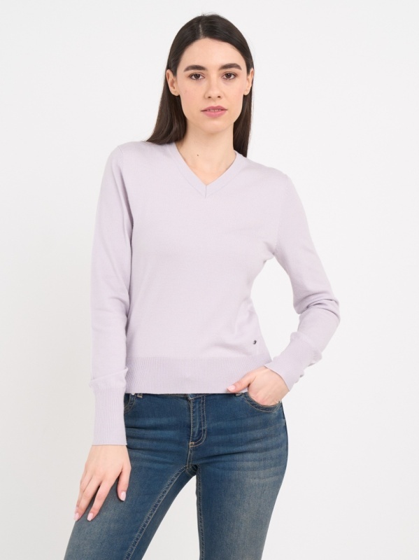 Lee Cooper - Pulover dama cu maneca lunga si detalii logo - Img 8
