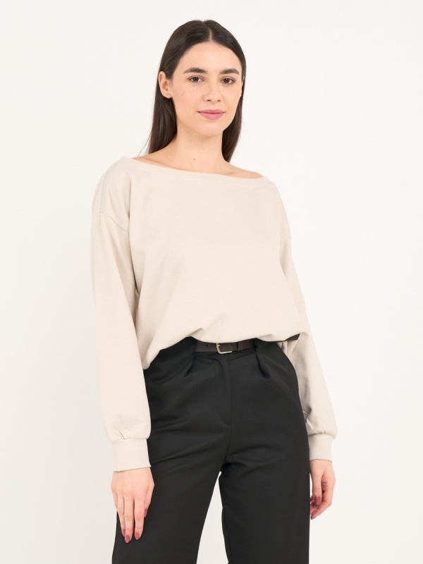 Lee Cooper - Pulover dama de culoare uniforma - Img 8