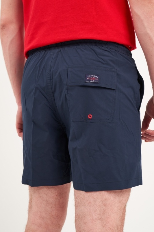 Lee Cooper - Sort de baie barbat de culoare uniforma cu logo - Img 2