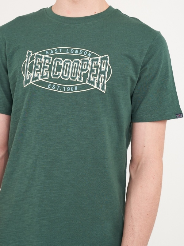 Lee Cooper - Tricou barbat cu imprimeu logo - Img 2