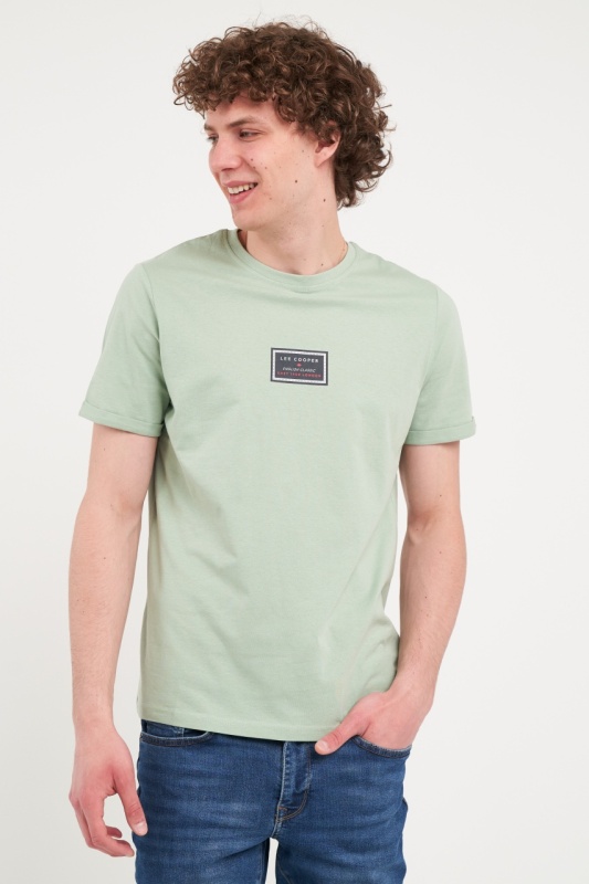 Lee Cooper - Tricou barbat cu imprimeu logo - Img 3