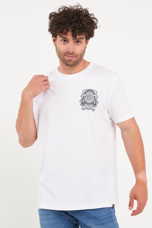 Lee Cooper - Tricou barbat cu imprimeu logo - Img 4
