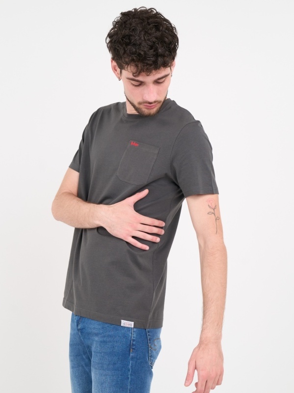 Lee Cooper - Tricou barbat cu maneca scurta si buzunar - Img 5